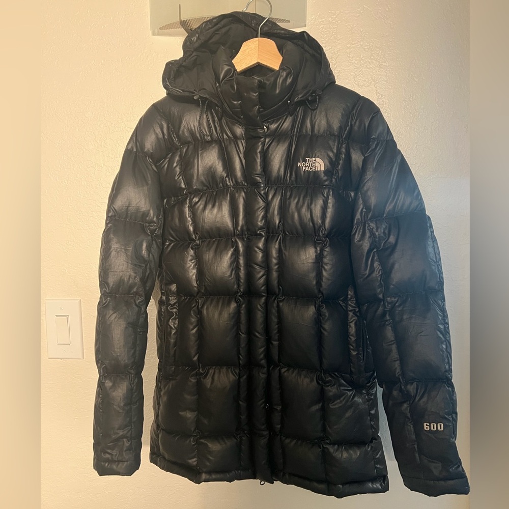 The North Face women’s puffy jacket 600 fill down long (medium)